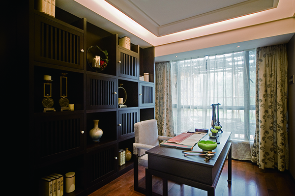 西江花園，新中式簡約別墅裝修設(shè)計