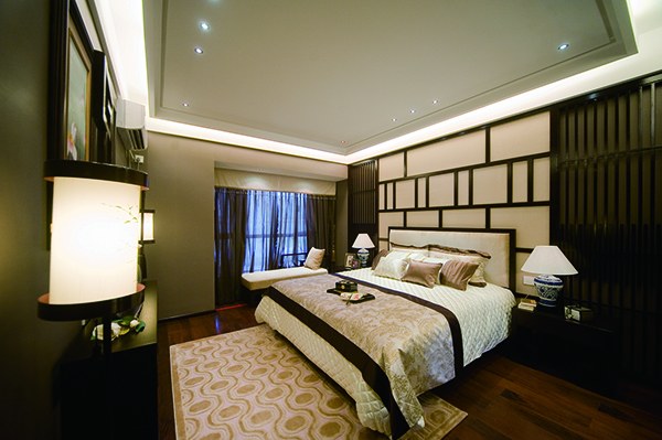 西江花園，新中式簡約別墅裝修設(shè)計