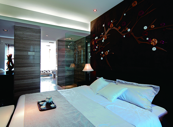 新中式別墅裝修，天邑灣樣板圖