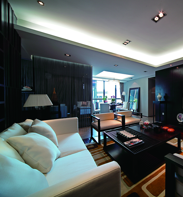 新中式別墅裝修，天邑灣樣板圖