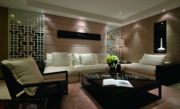 金域中央，簡約式新中式裝修設計