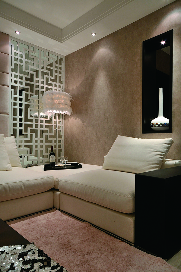 金域中央，簡約式新中式裝修設計