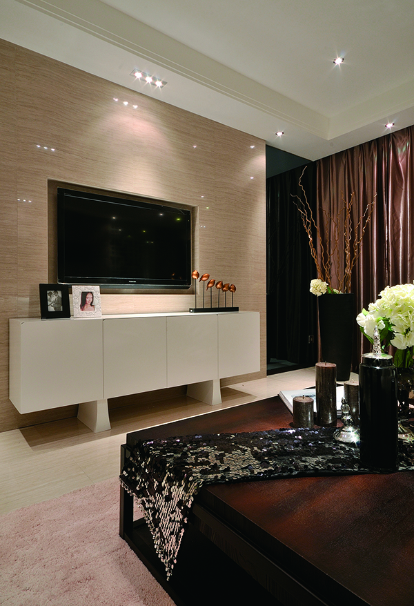 金域中央，簡約式新中式裝修設計