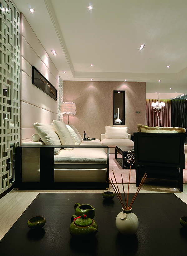 金域中央，簡約式新中式裝修設計