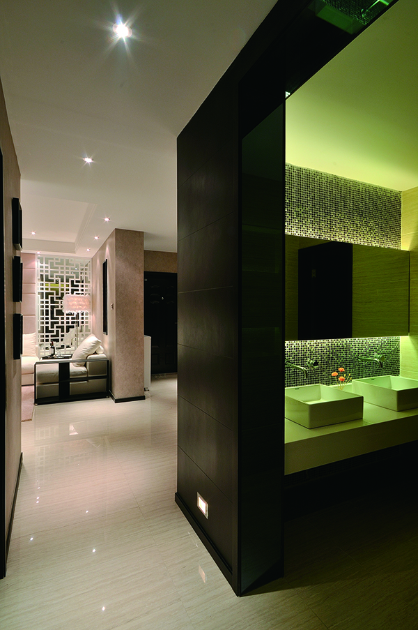 金域中央，簡約式新中式裝修設計