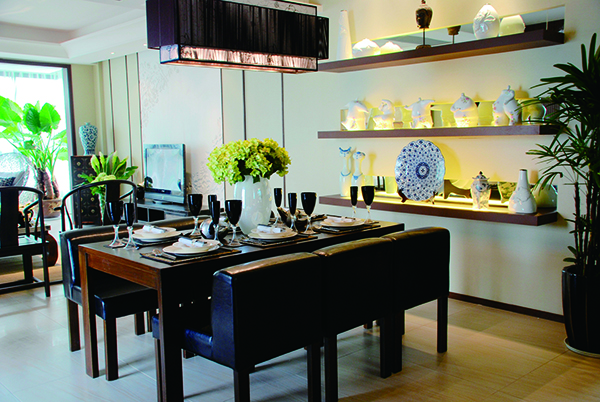 新中式會舍裝修設計圖，泰富