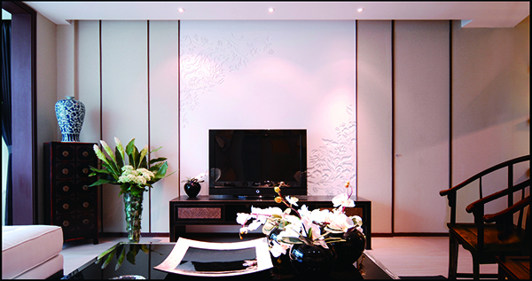 新中式會舍裝修設計圖，泰富