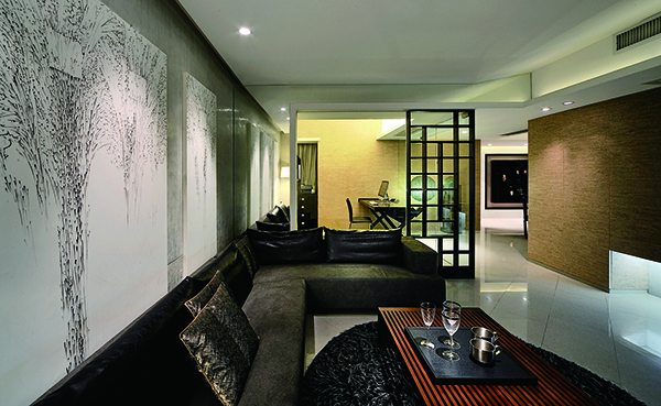 云頂視界，新中式會舍裝修