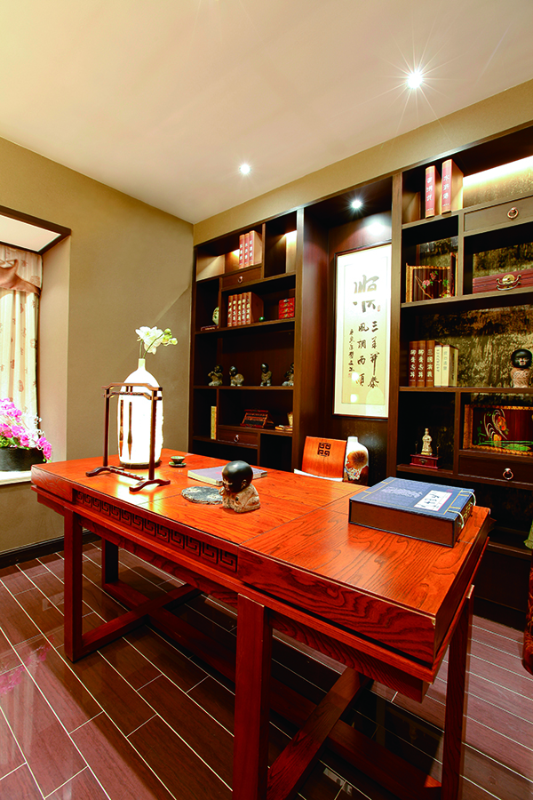 中源名苑，會(huì)舍新中式裝修設(shè)計(jì)