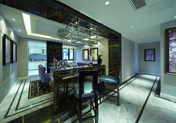 新中式會舍裝修設(shè)計，紫晶山