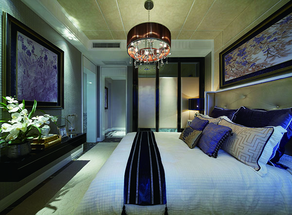 新中式會舍裝修設(shè)計，紫晶山