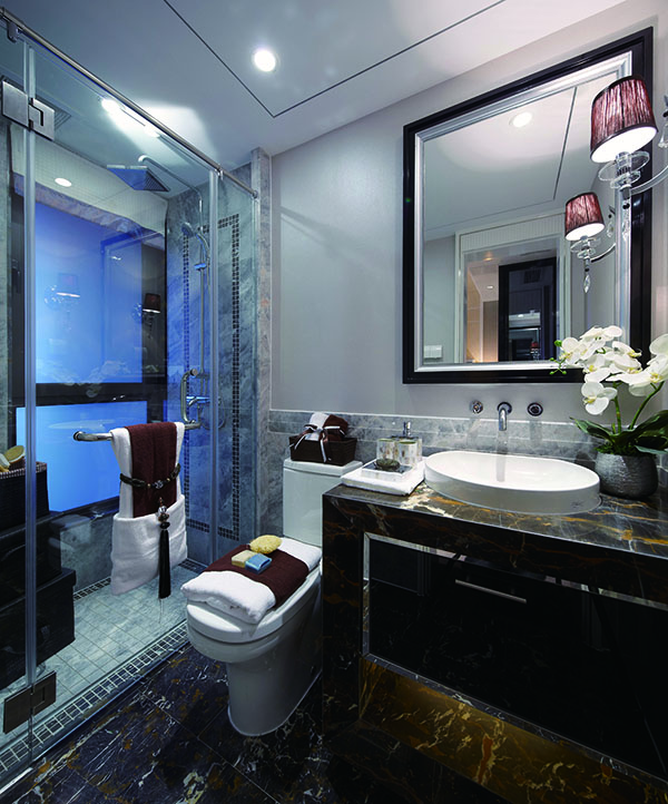 新中式會舍裝修設(shè)計，紫晶山