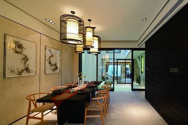 胥江府，會舍新中式裝修設(shè)計