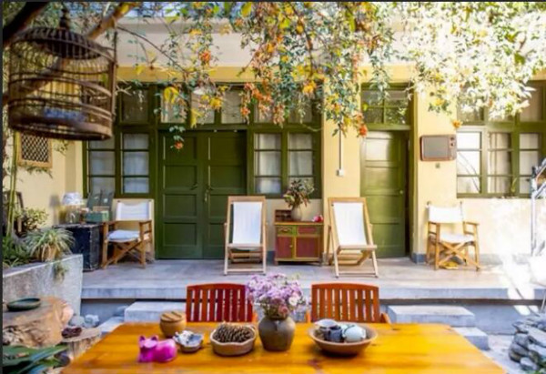 蒼山腳下的民宿，古城內(nèi)貓三家清靜四合小院民