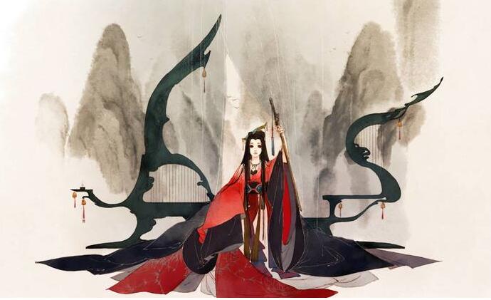 女衣女子，韶華傾負