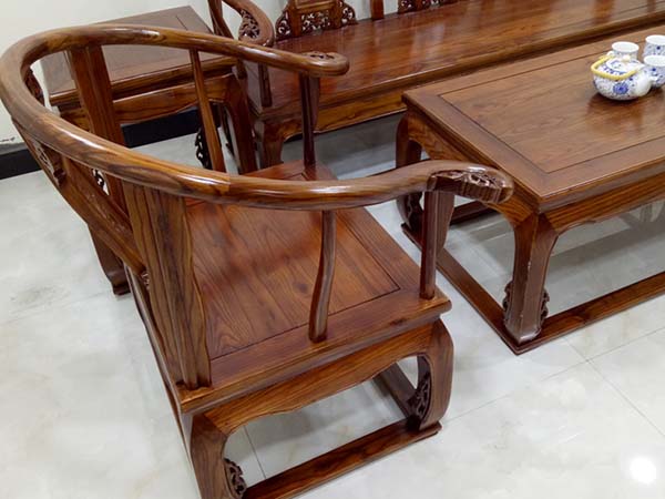 仿古家具中式實(shí)木皇宮椅太師椅沙發(fā)椅組合