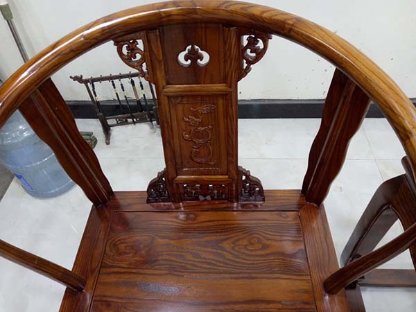 仿古家具中式實(shí)木皇宮椅太師椅沙發(fā)椅組合