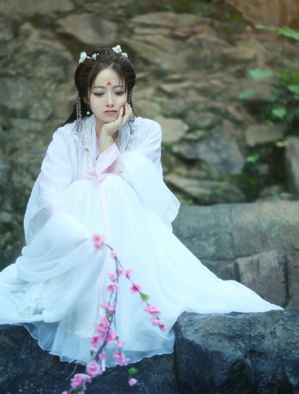 漢服  對襟齊胸襦裙