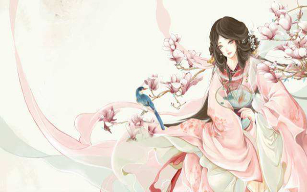 古風女子大圖，古風圖片