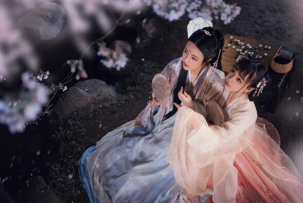 古裝攝影，一眼萬(wàn)年古裝女子攝影照片