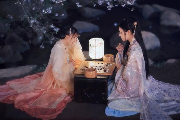 古裝攝影，一眼萬(wàn)年古裝女子攝影照片