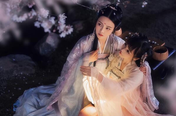 古裝攝影，一眼萬(wàn)年古裝女子攝影照片