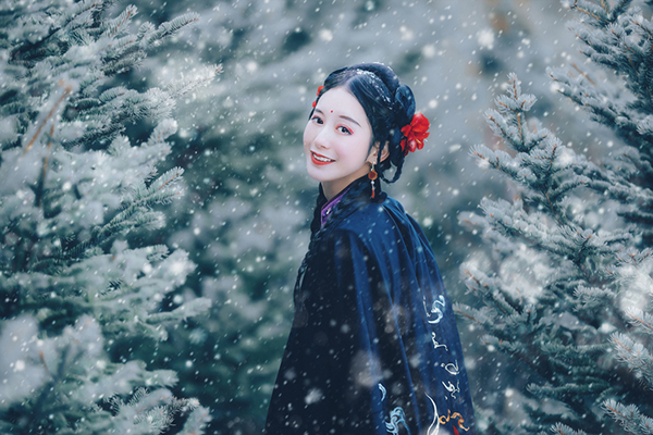 人物攝影，古裝攝影照片