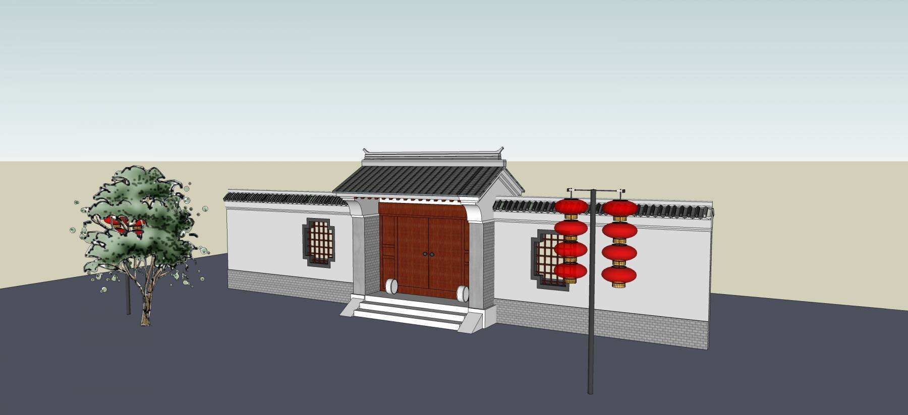 分析大門風水，了解農(nóng)村大門風水的講究