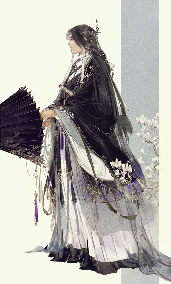 手繪劍三游戲人物成男圖片，超帥美男古風(fēng)圖集