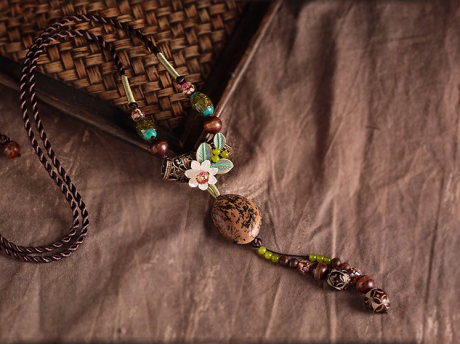 菩提子天珠配飾毛衣鏈西藏項鏈?zhǔn)罪? / data-Qwz3=