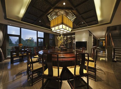 新中式裝修設(shè)計(jì)圖，會舍裝修