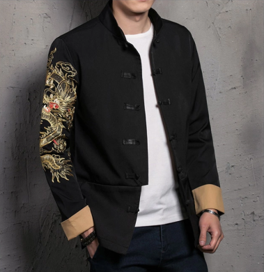 個性刺繡家佳樂文學(xué)唐裝