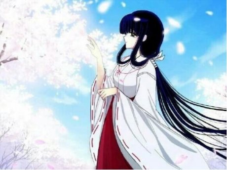 唯美古風頭像，桔梗頭像