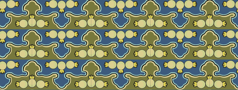 中國傳統(tǒng)明代服飾樸素圖案，矢量素材AI圖片