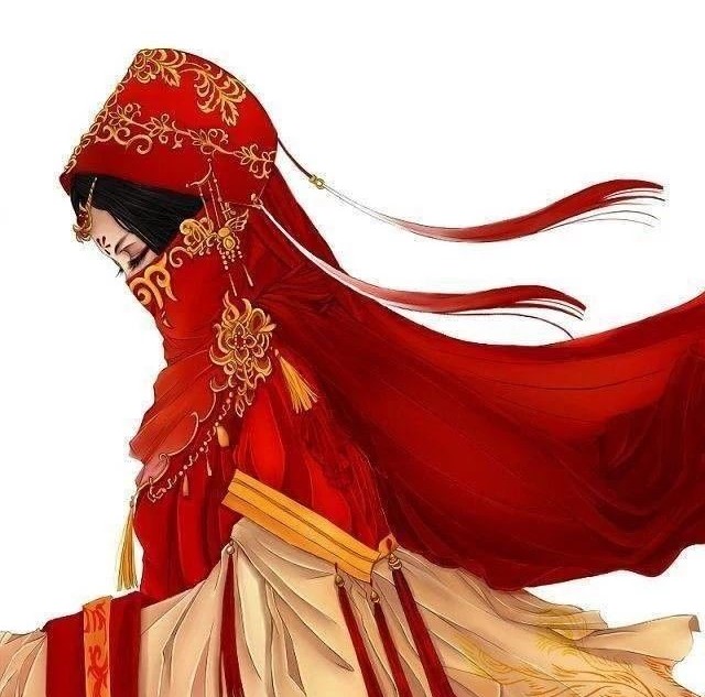 13款驚艷紅衣古風(fēng)圖片，唯美意境圖片!
