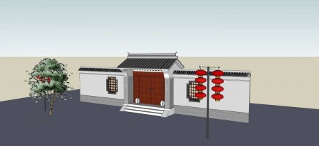 分析大門風水，了解農(nóng)村大門風水的講究