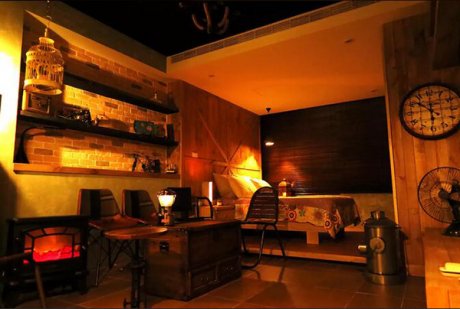 臺(tái)灣民宿，頂樓空中花園