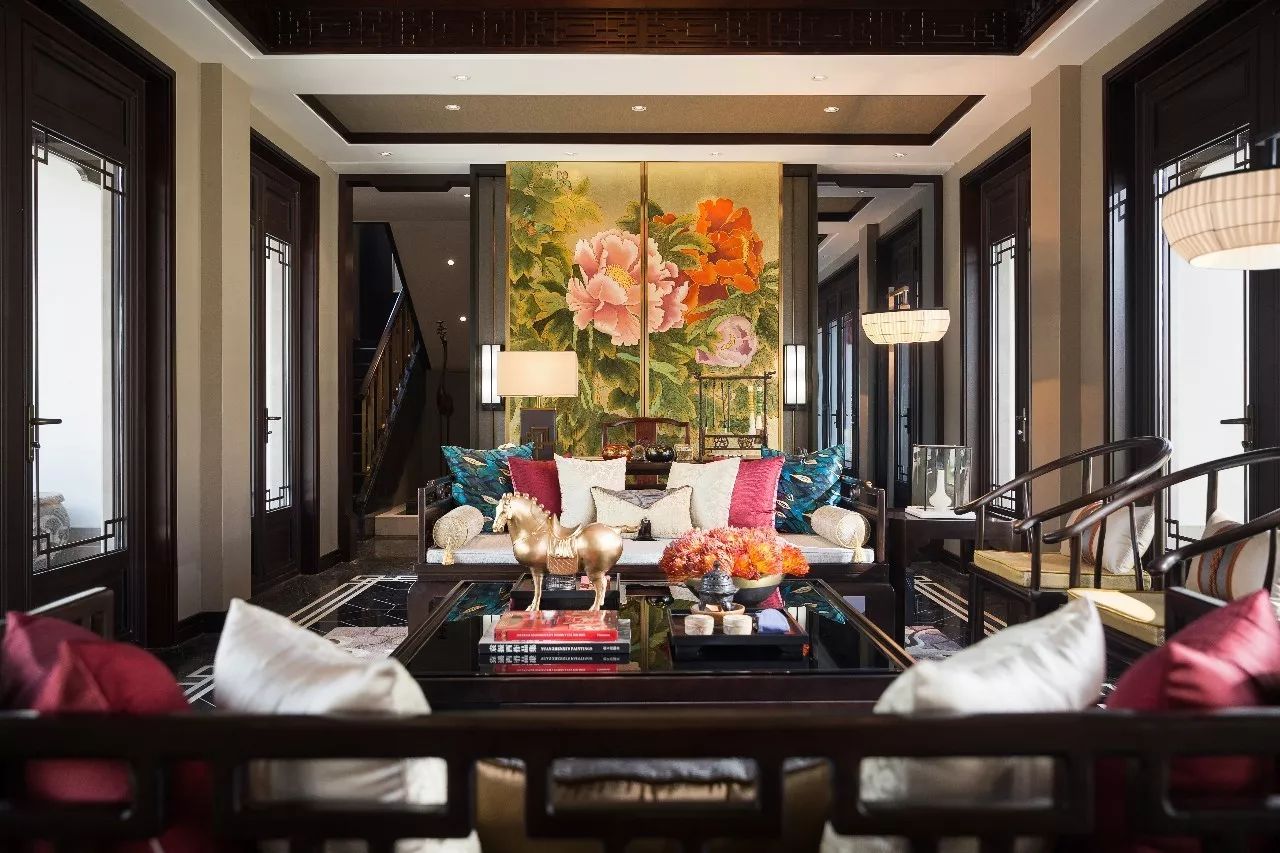 詩意家佳樂文學元素的中式大宅裝修設(shè)計