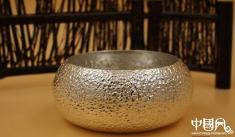 9999千足銀，純手工純銀建水