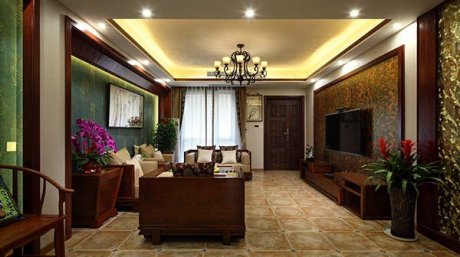 新中式裝修設計，裝修設計會舍圖(二)