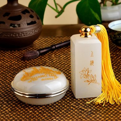 金絲入扣，細膩晶瑩的文房印璽（一）