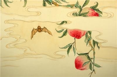 梅蘭芳藝術(shù)大師國(guó)畫(huà)欣賞《福壽》