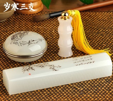 金絲入扣，細(xì)膩晶瑩的文房印璽（二）