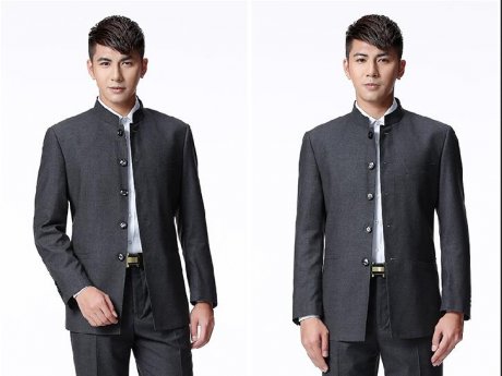 立領(lǐng)中山裝，恰同學(xué)少年風(fēng)華正茂
