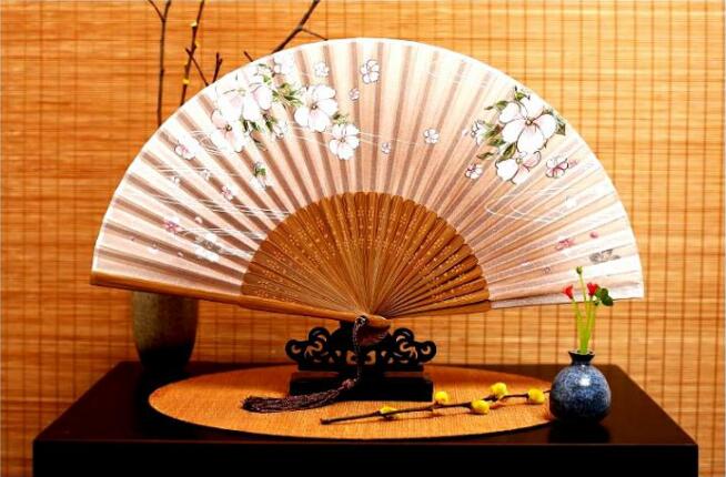 家佳樂文學(xué)真絲絲綢工藝折扇