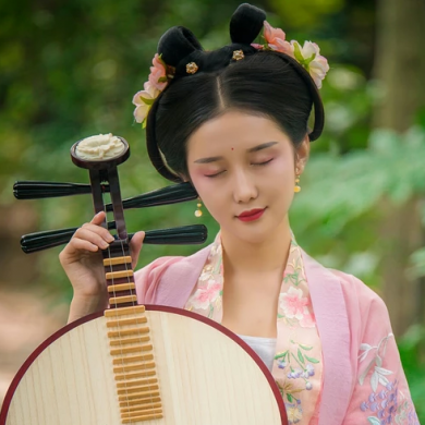 美人來此時尚典雅，唯美古風真人頭像