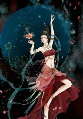 “寄君一曲，不問曲終人聚散”古風(fēng)圖片