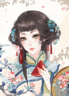 弱柳扶風(fēng)，超經(jīng)典的美女古風(fēng)圖片