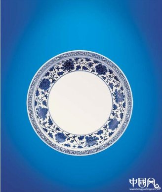 家佳樂文學(xué)青花瓷psd分層素材