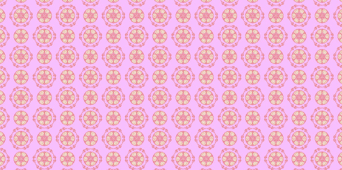 中國傳統(tǒng)唐代服飾團窠紋圖案四，矢量素材